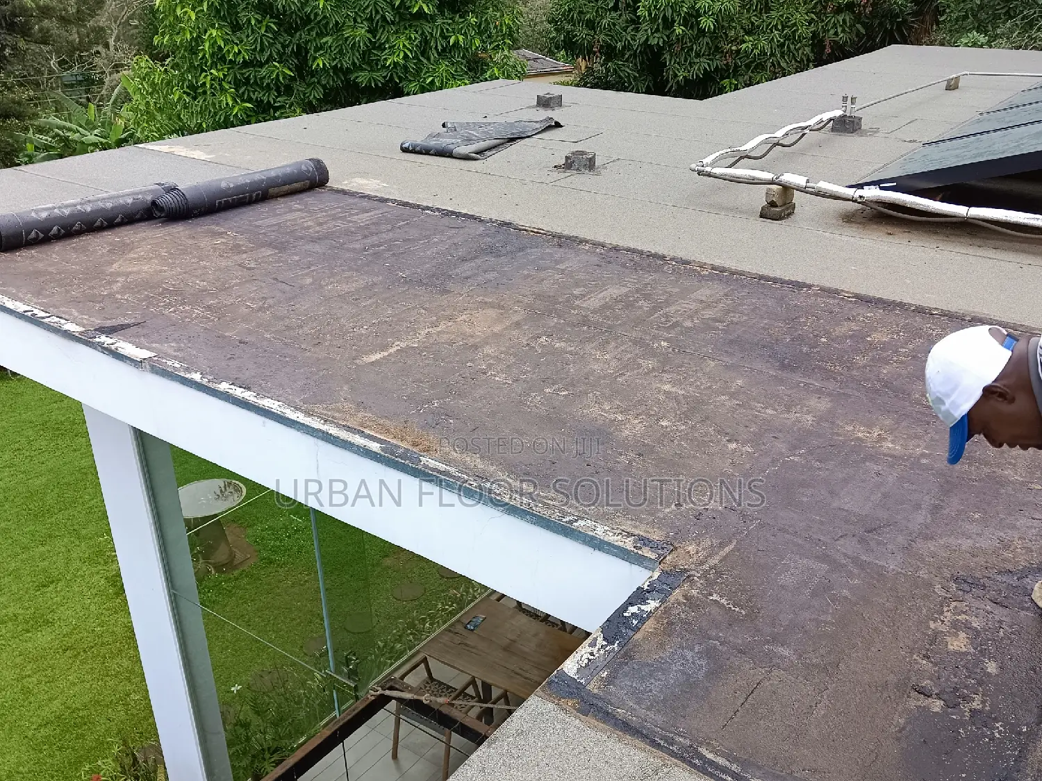 Roof Repair,App Membrane Waterproofing Flat Roof Water