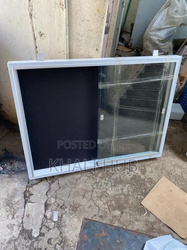 Glass Sliding Pin Board» Pin Board»Glass Sliding Noticeboard