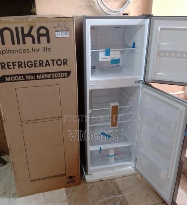 Mika 202 Litre Double Door Fridge