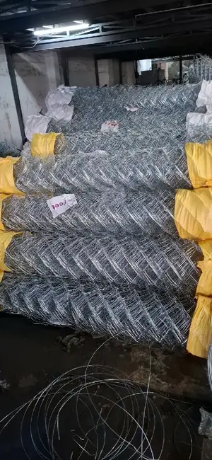 Chain Link Fencing Wire-15g,6feet by 18mtrs