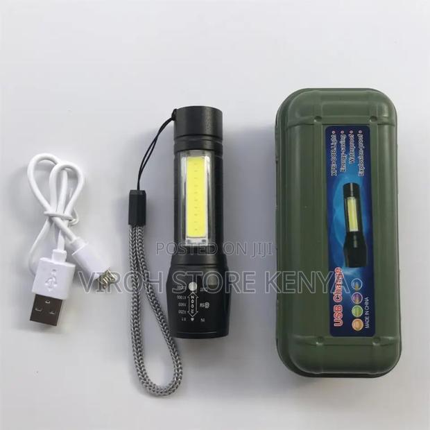 Handheld LED Torch Charging Zoom Torch - main view