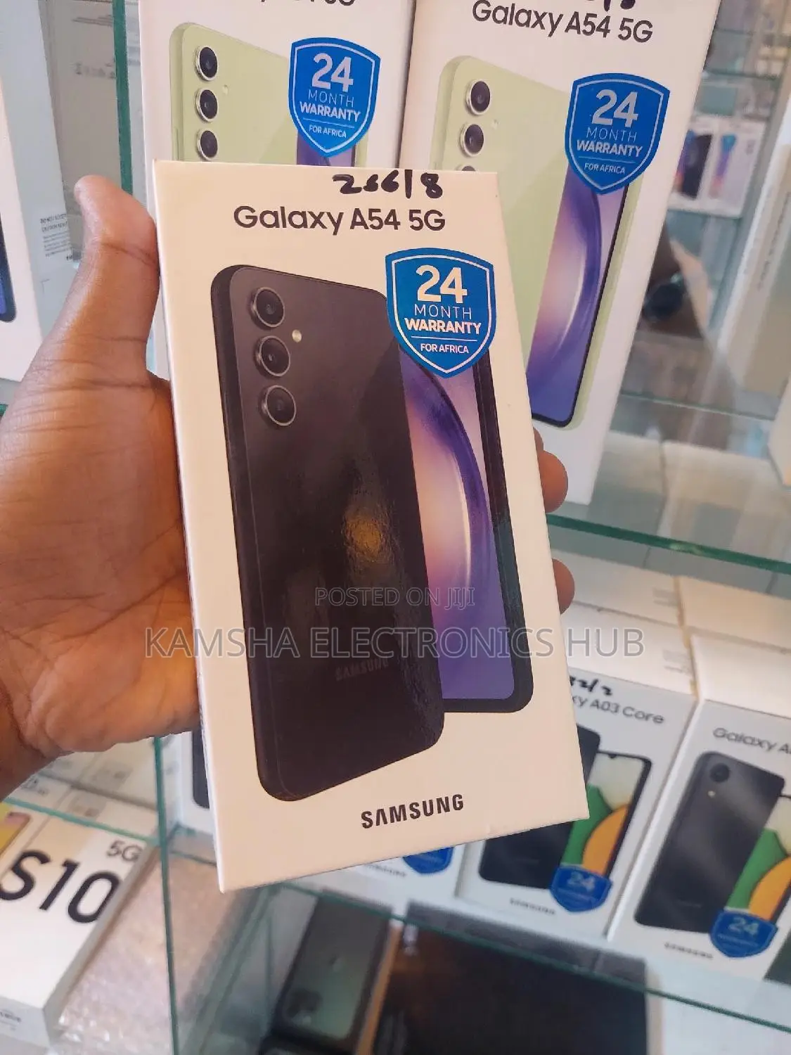 New Samsung Galaxy A54 5G 256 GB Black