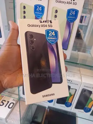 New Samsung Galaxy A54 5G 256 GB Black