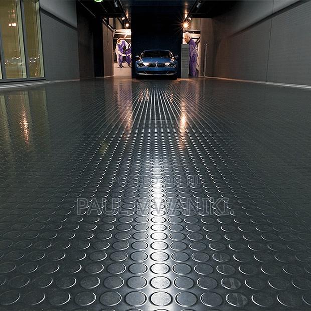 Rubber Flooring Coin Mats - 1.2×5m - main view