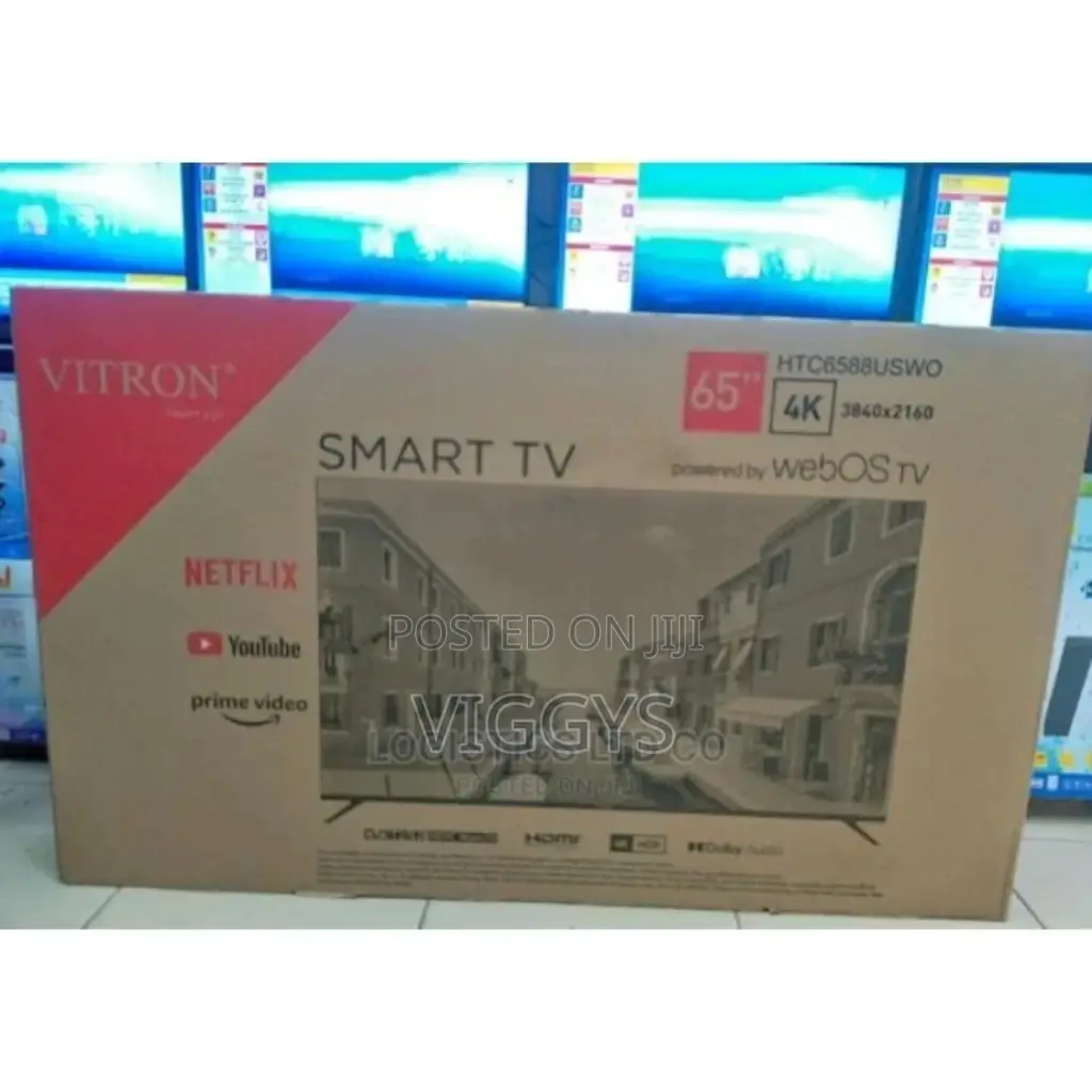 65 Inches Smart Android Tv You Tube and Netflix