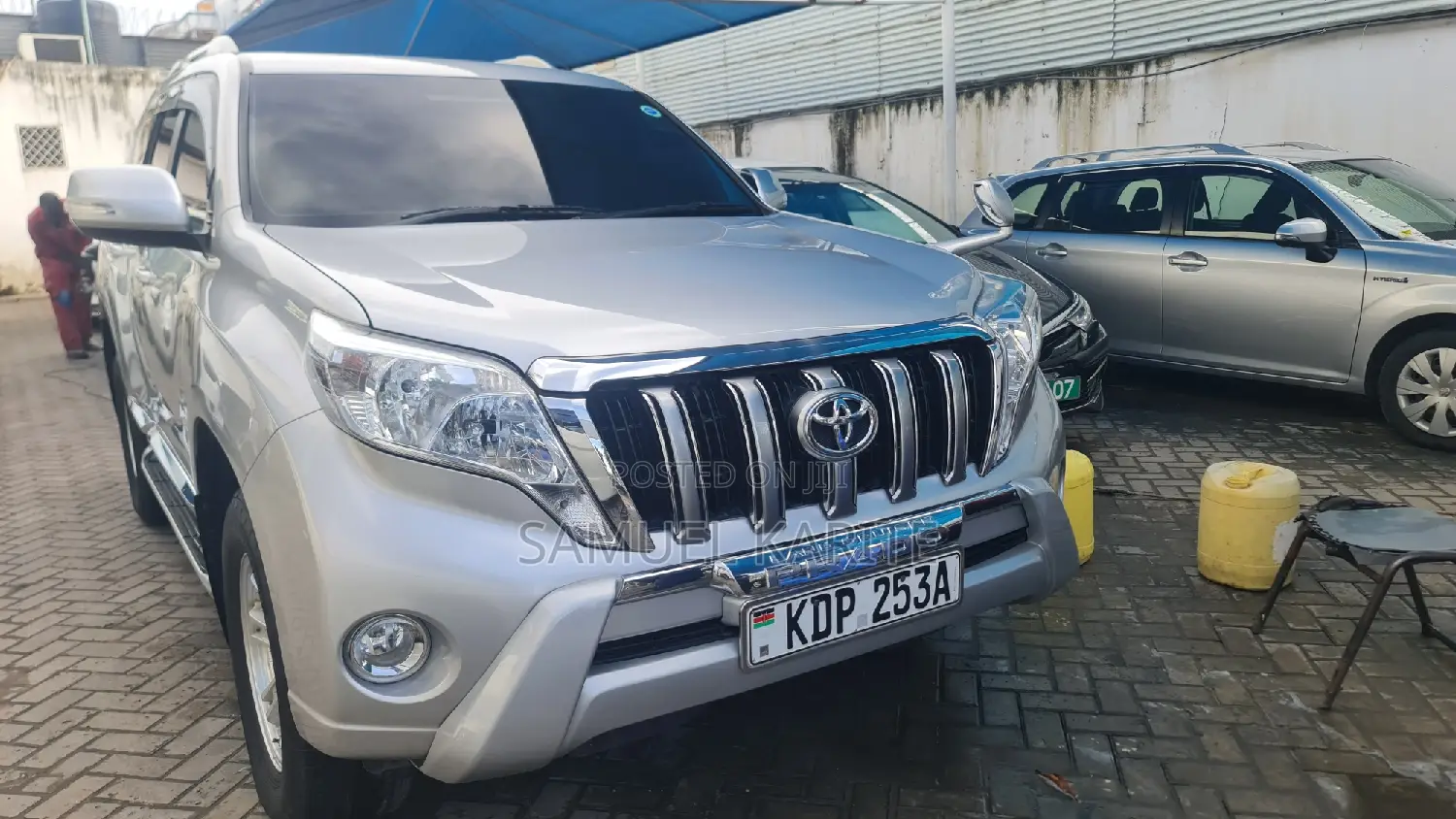Toyota Land Cruiser Prado 2017 Silver
