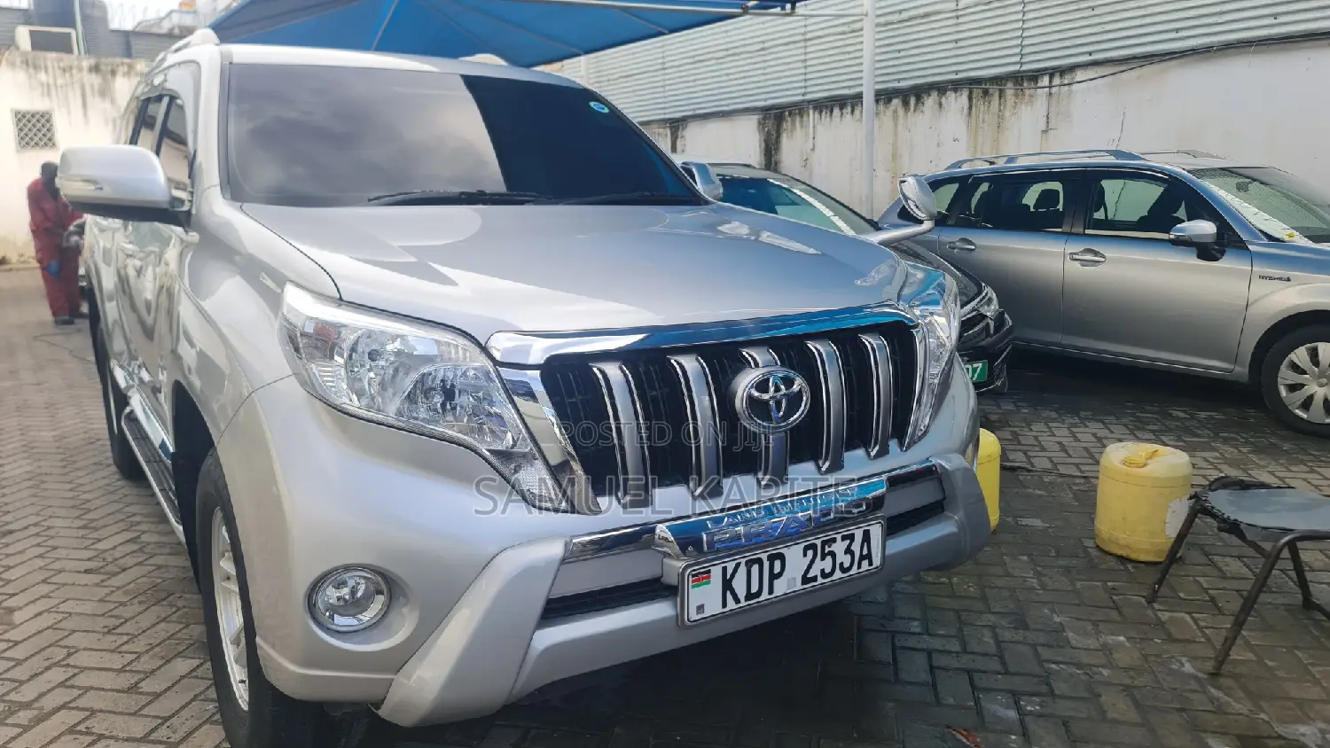 Toyota Land Cruiser Prado 2017 Silver
