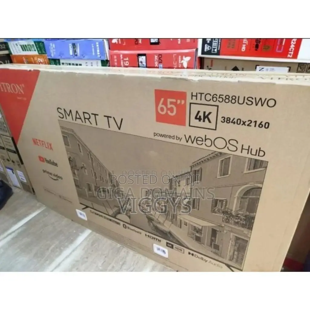 .Vitron 65 Inches Smart Android Tv You Tube Wifi Netflix