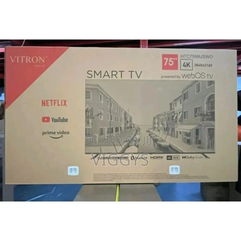 Vitron 75 Inches Smart Android Tv