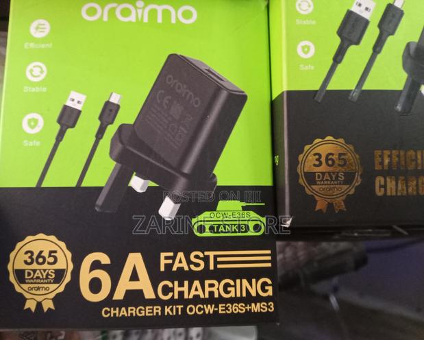 Oraimo Phone Charger Android Charger. - main view
