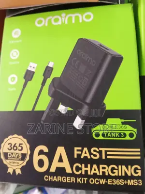 Oraimo Phone Charger Android Charger.