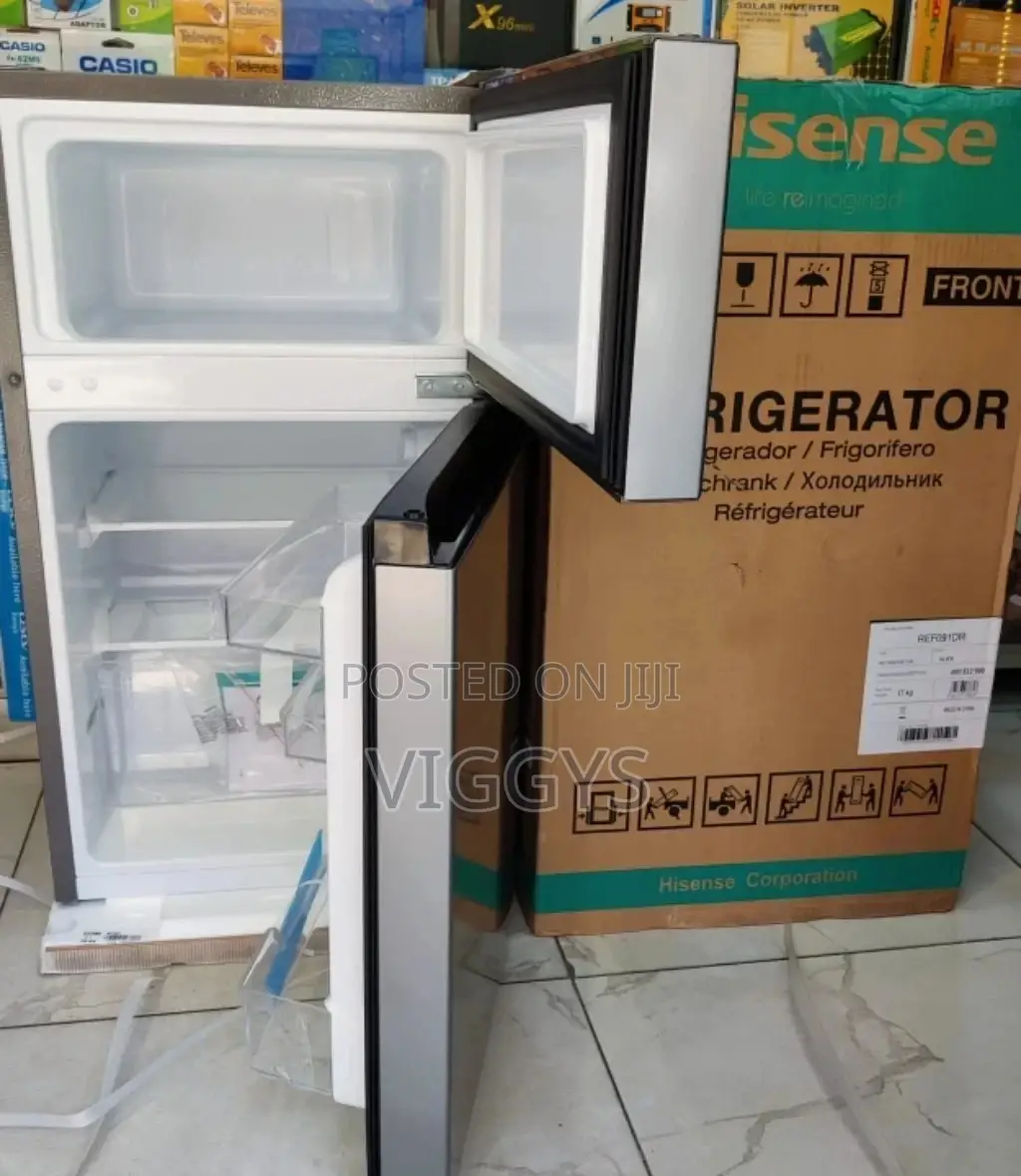 Hisense 128litre Double Door Fridge