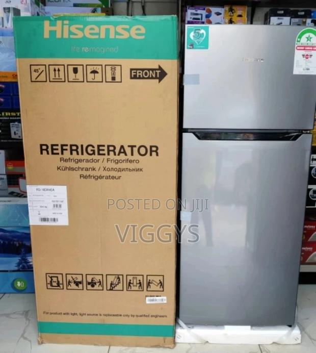 128litre Hisense Double Door Fridge