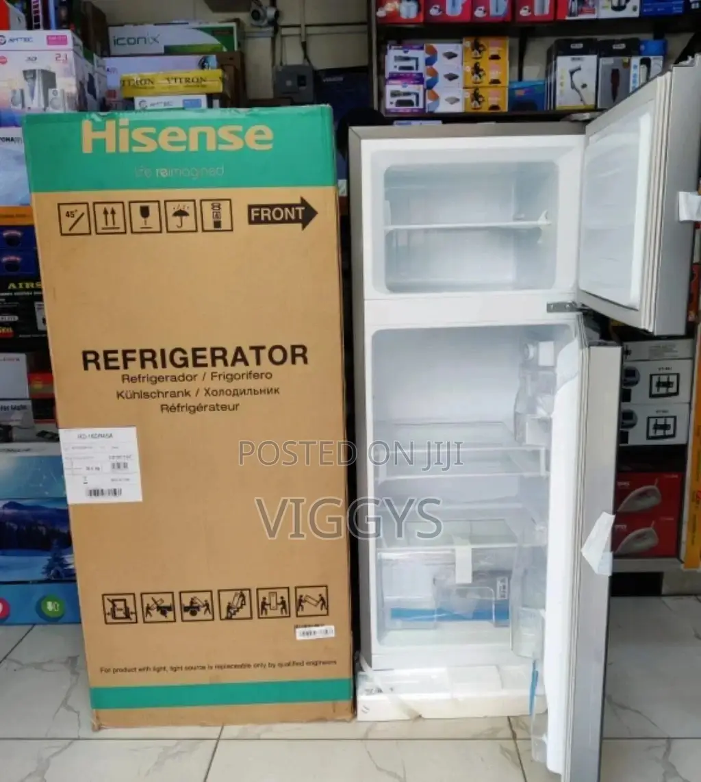 198 Litre Hisense Double Door Fridge