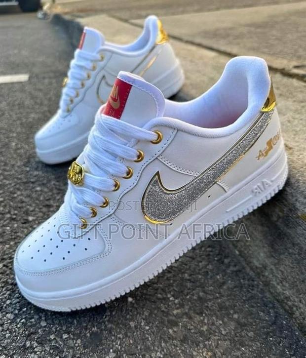 Nike Airforce Nola Low Cut White in Color - thumbnail 2