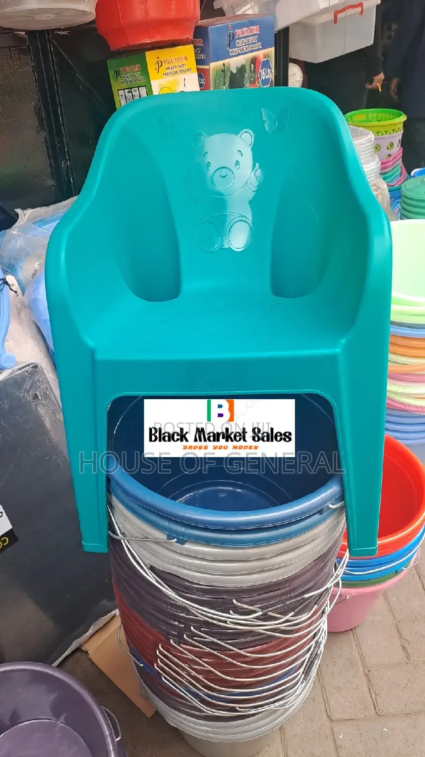Kids Skyplast Plastic Chair