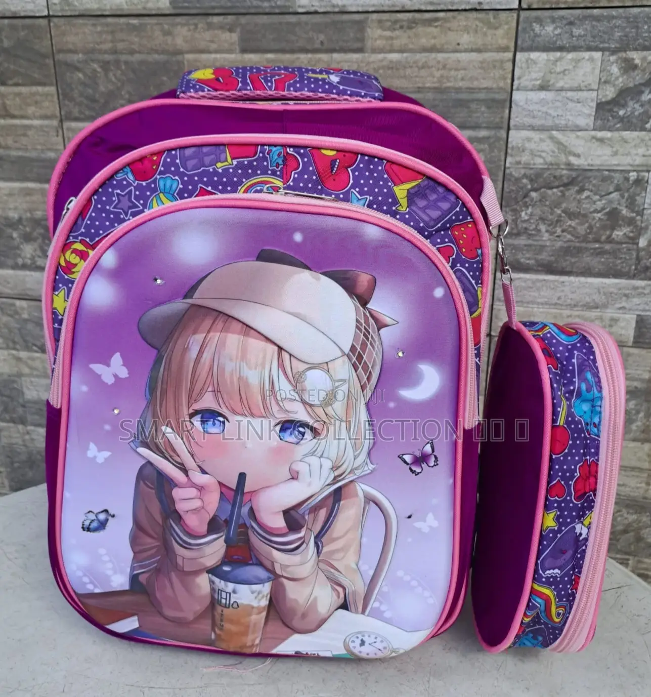 *Grade 2/3/4/5 School Backpack Bag 