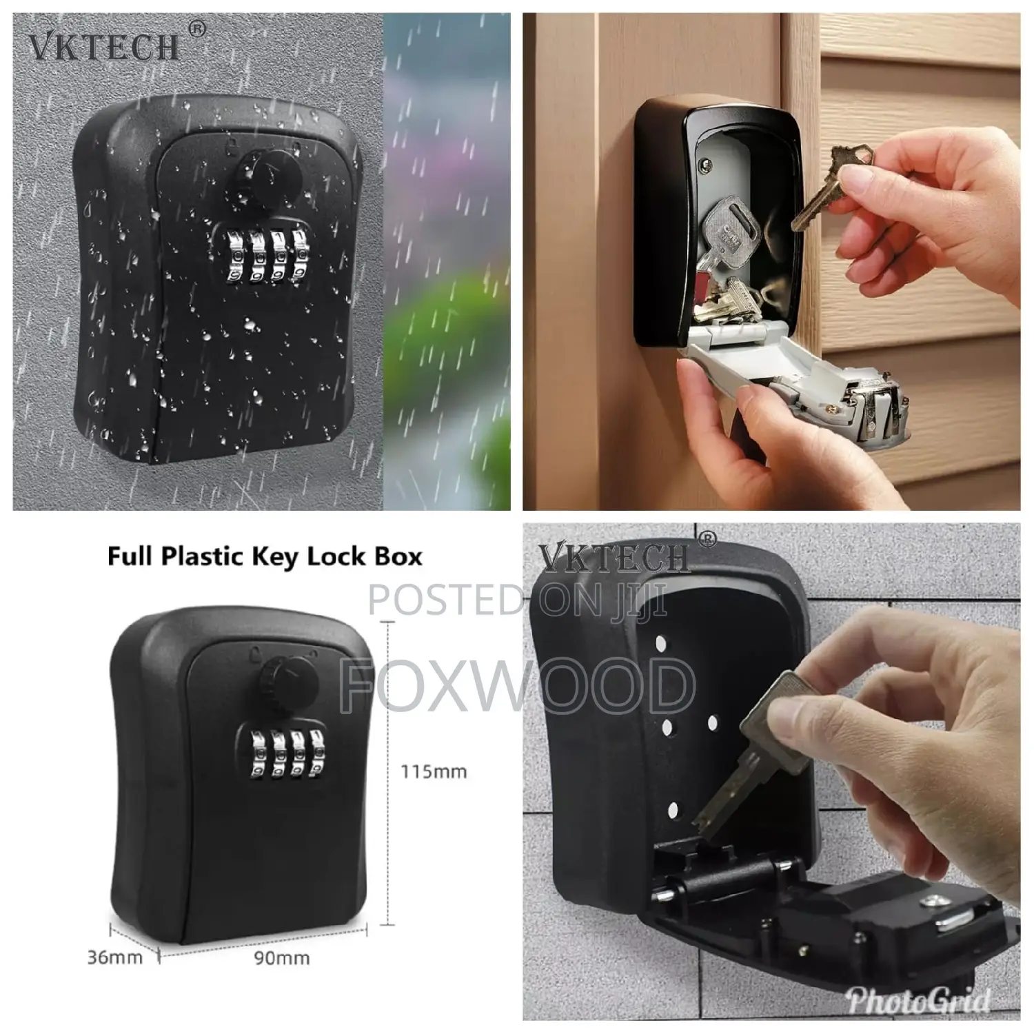 Mettalic Safe Keys Box