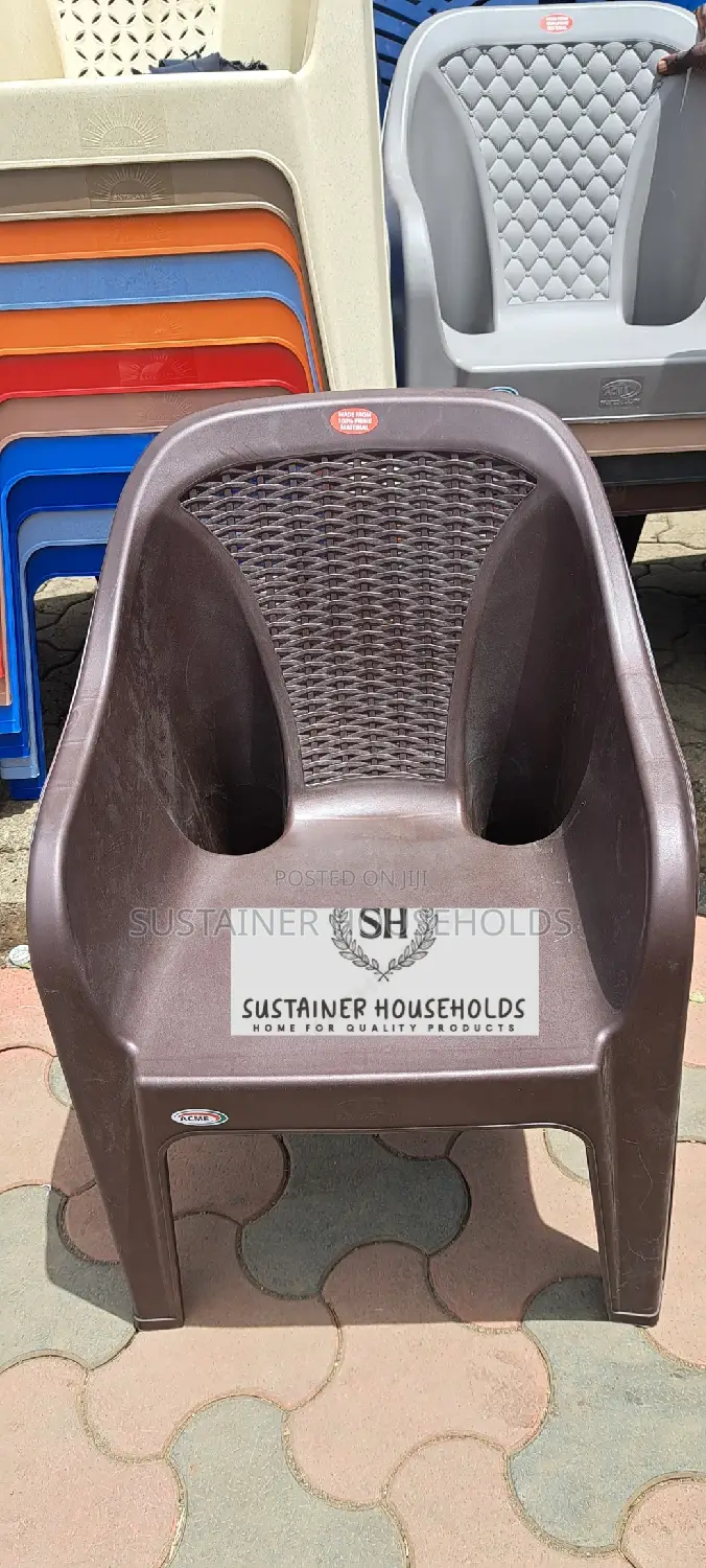 Dark Brown Acme Plastics Chairs