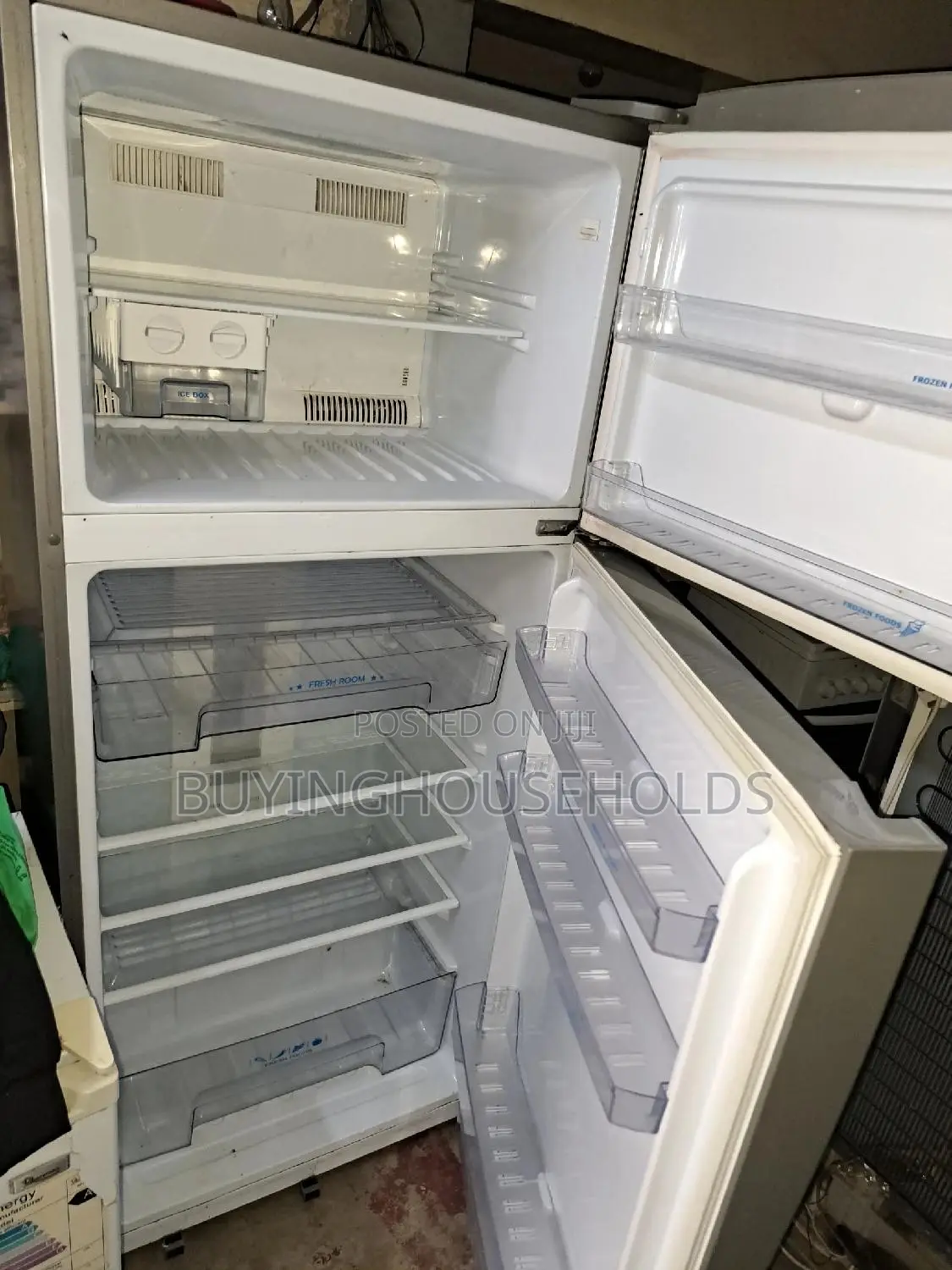 TLAC 420L Two Door NO Frost Fridge