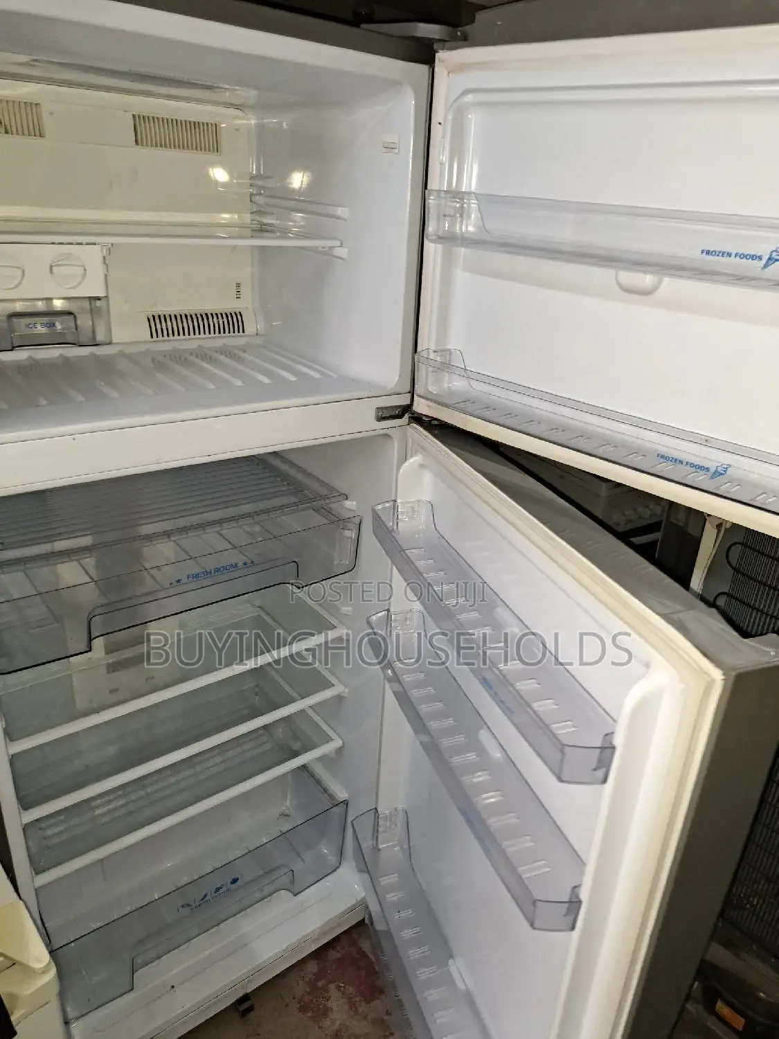 TLAC 420L Two Door NO Frost Fridge