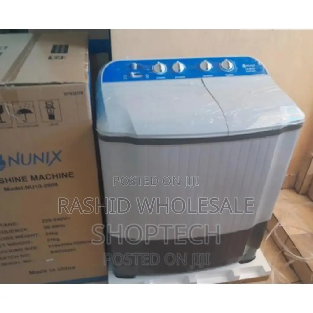 10kgs Nunix Washing Machine. New