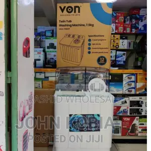 Von Washing Machine (7.5kgs)