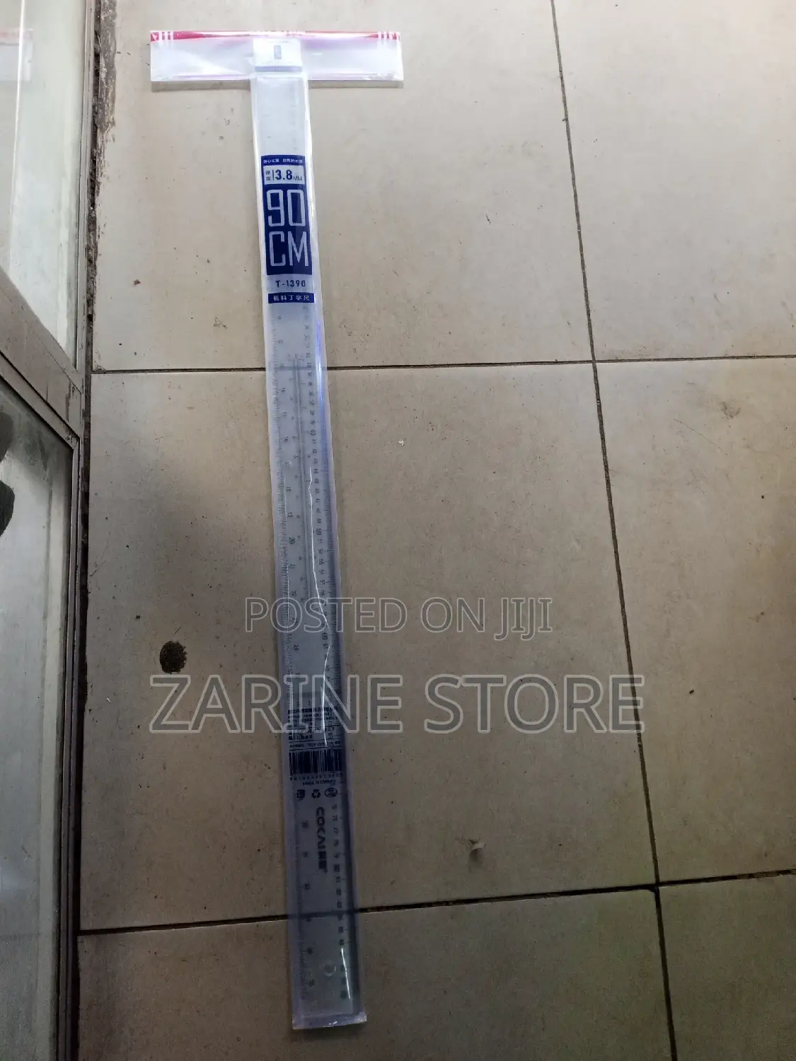 90cms T Square, 60cms, Clear Plastic T Square