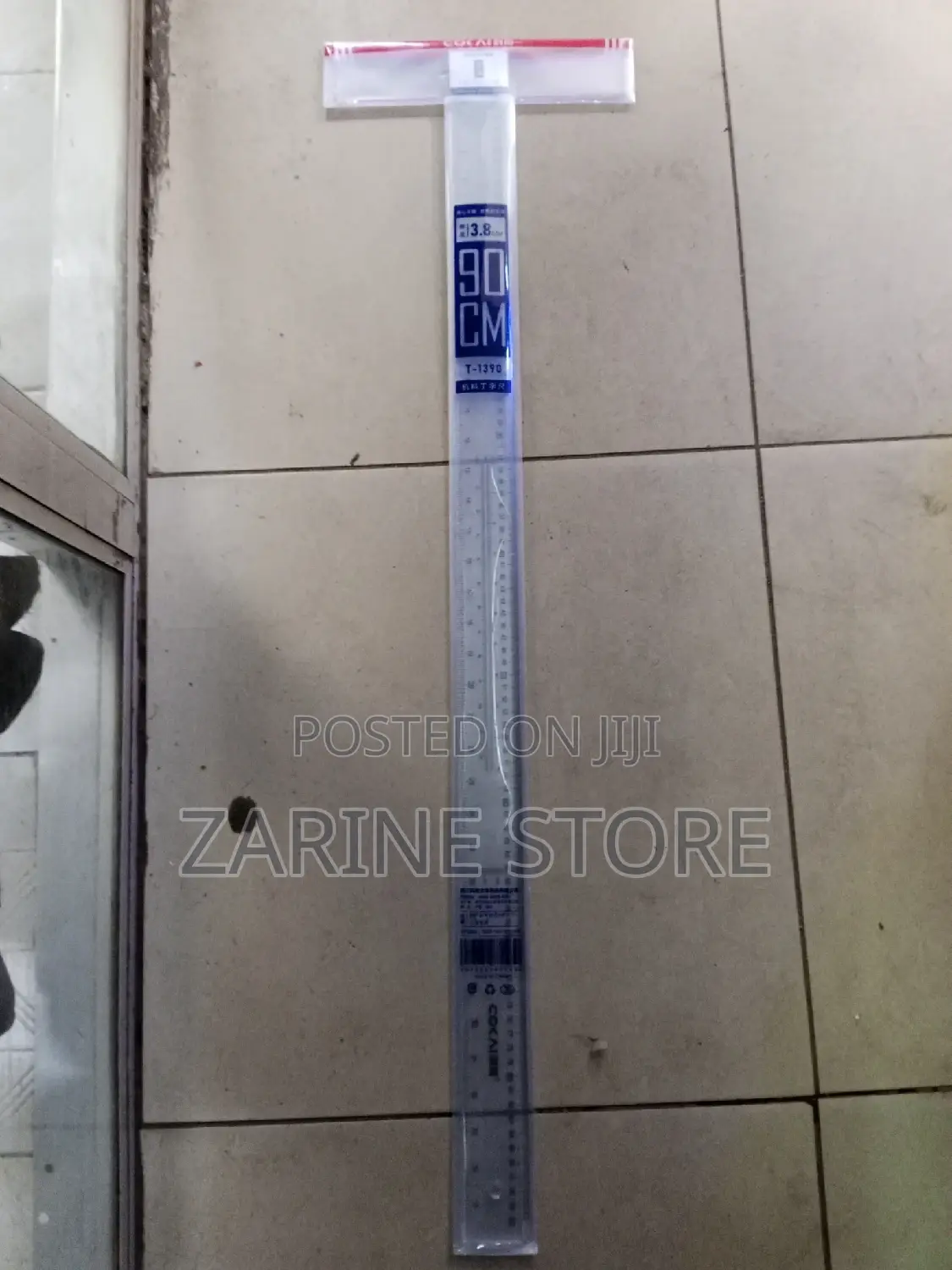 90cms T Square, 60cms, Clear Plastic T Square