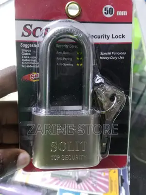 Long Neck Solit 50mm Padlock 3keys
