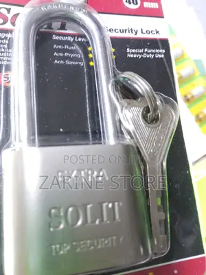 Solit Top Extra Security 40mm Anti-Rust