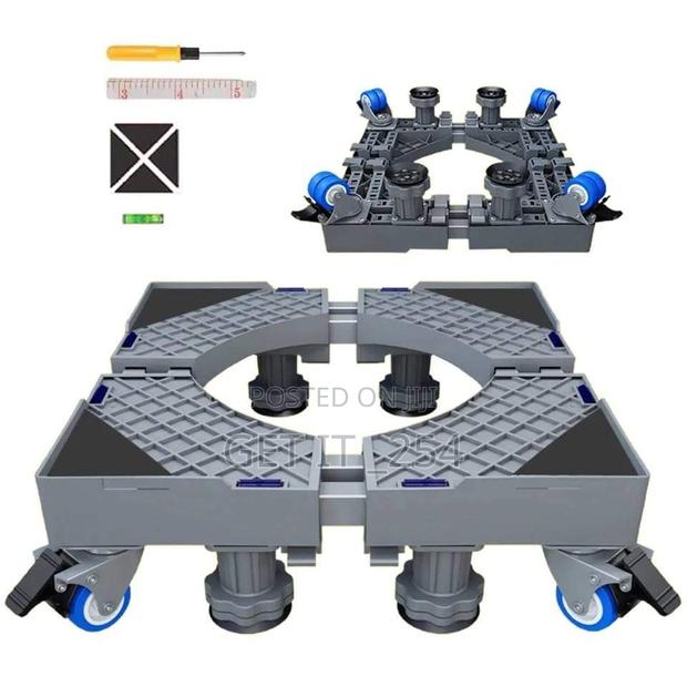 Heavy Duty Adjustable Fridge Stand/Machine Stand - thumbnail 2