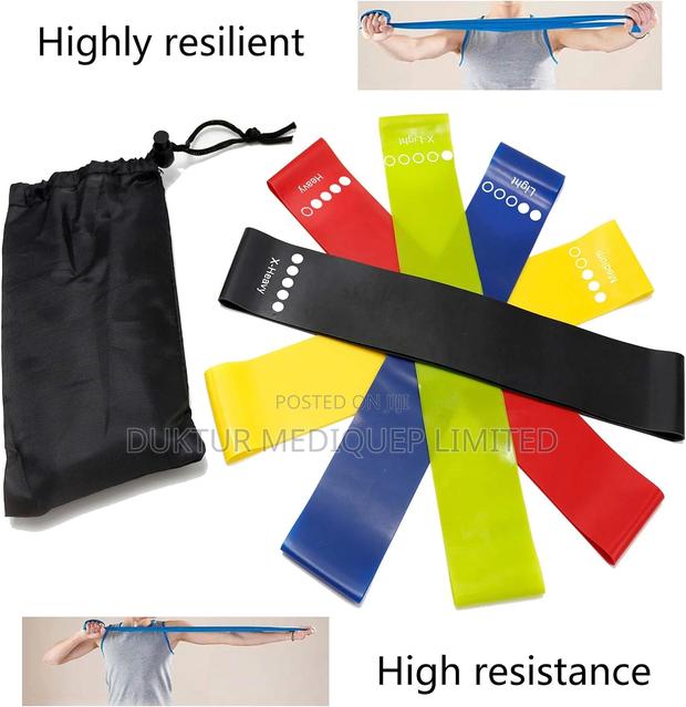5pcs Resistance/ Exercise Bands Latex Material