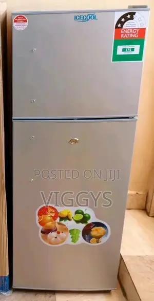 Original New Design Icecool 138 Litres Double Door Fridge