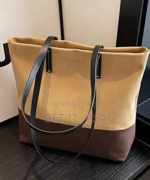 *Jane York Gradient Pleated Shoulder Tote Bag