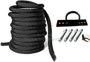 Gym Battle Ropes With Shealth and Anchor Complete