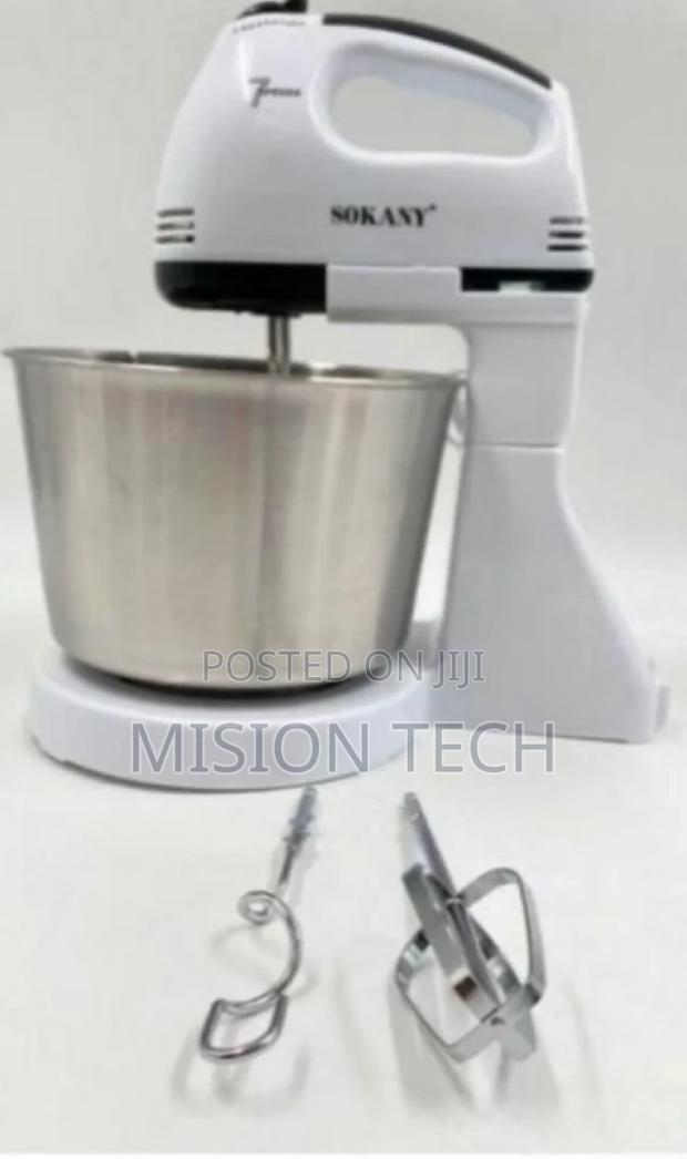 Sokany Electric Hand Mixer With Bowl,