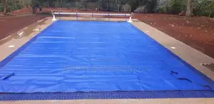 Poolcover 600microns Heavy Gauge Blue Color