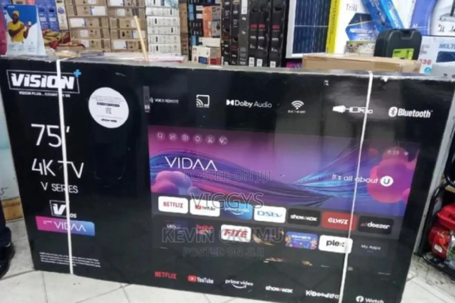 Vision 75 Inches Smart Android Vidaa Tv