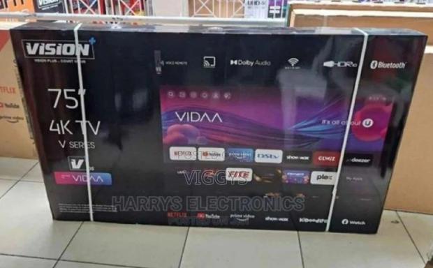 Vision 75 Inches Smart Android Vidaa Tv - thumbnail 3