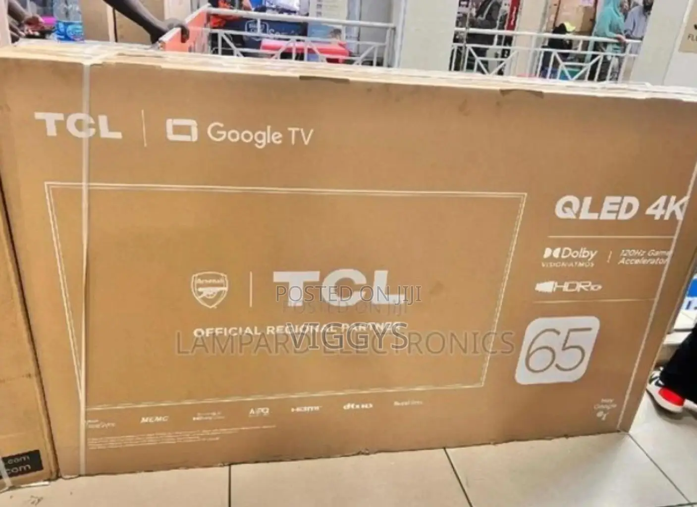 65 Inches TCL Smart Android Tv 