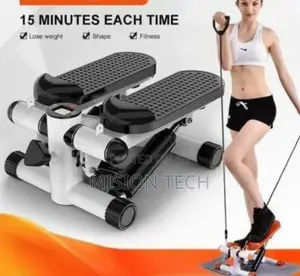 Brand New Mini Stepper With Resistance Bands