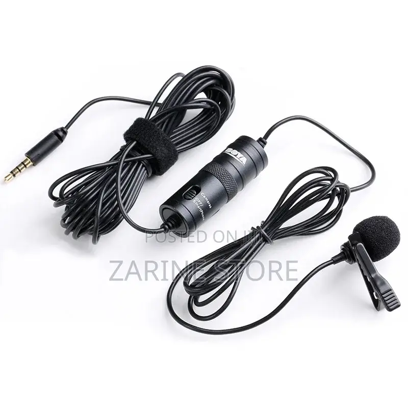 BOYA M1 Recording Microphone 6 M Long Shirt Mic