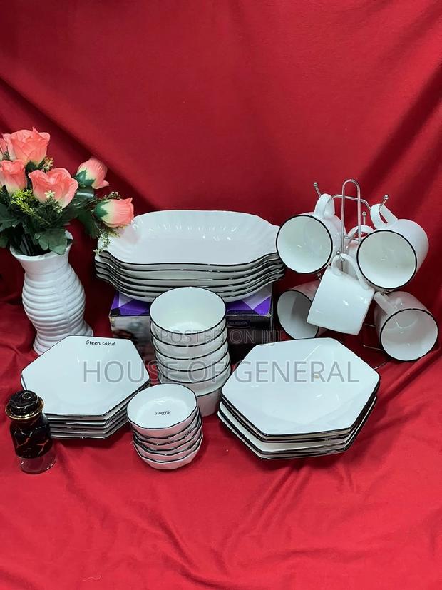 Black Line Dinner Set 
36 PCS Set - main view