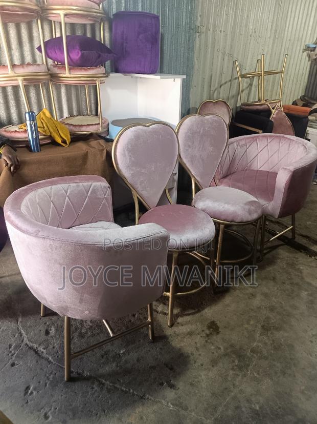 Styling Chairs 2 Pieces and 2 Love Seats - main view