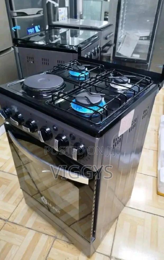 Amazing Nunix 3+1 Standing Cooker 50 by 55 Electric Oven