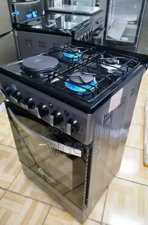 Original Nunix 3+1 Standing Cooker 50 by 55 Electric Oven