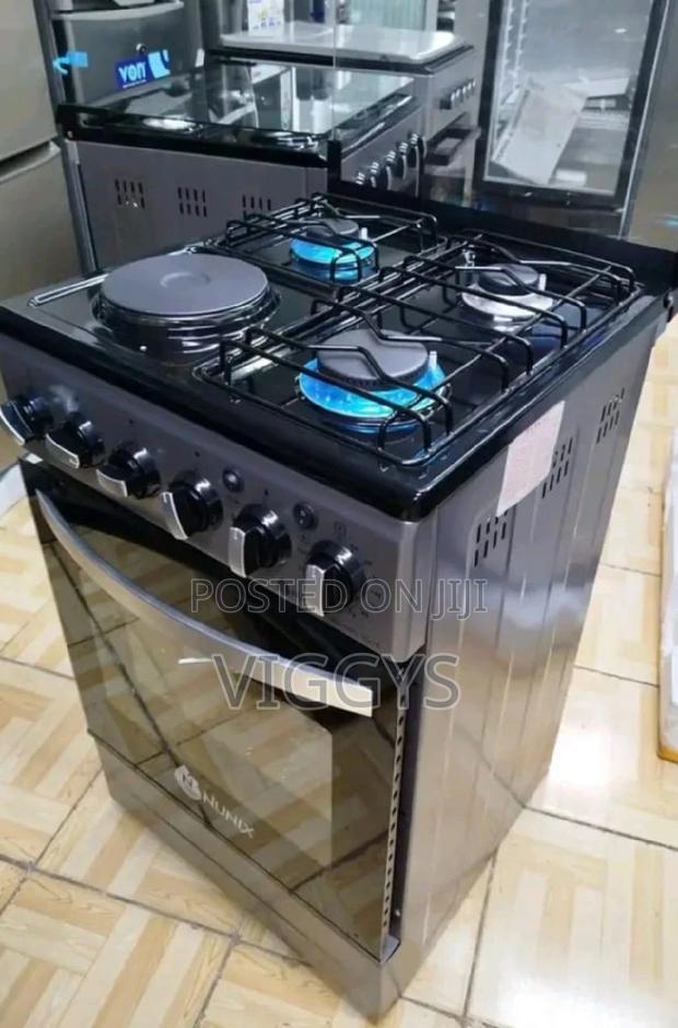 Original Nunix 3+1 Standing Cooker 50 by 55 Electric Oven