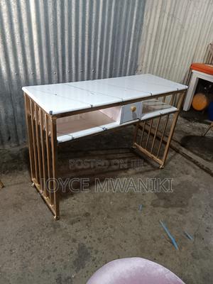 Manicure Marble Table Double 4 Seater - thumbnail 2