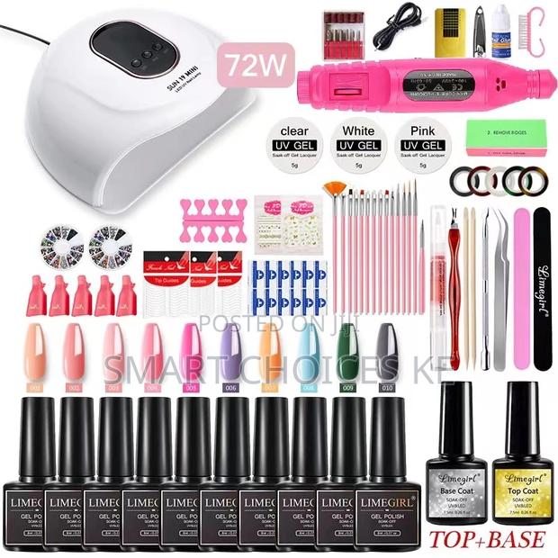 New Professional Nail Polish Kit Set -Get Glammed